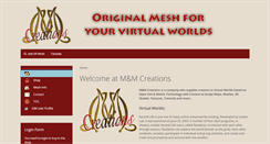 Desktop Screenshot of doublemcreations.org