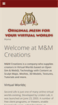 Mobile Screenshot of doublemcreations.org